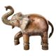 Brass Elephant Trunk Up Brass Figurines