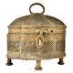 Elegant Mughal Style Jali Brass Storage Jewellery Box