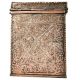 Copper Storage Box With Floral Repousse Latch And Handle