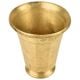 Handmade Brass Water Glass with Base