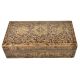 Hand Made Enameled Brass Box With Hinged Lid