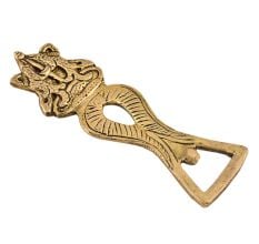 Ornate Top Brass Bottle Opener
