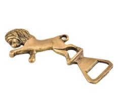 Brass Bottle Opener Brass Jungle Lion Statue