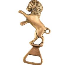 Brass Bottle Opener Brass Jungle Lion Statue