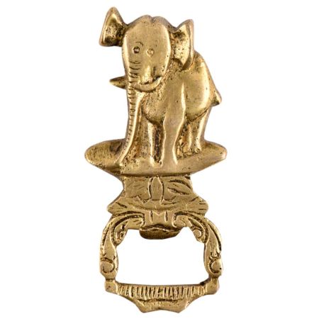 Brass  Standing Elephant Bottle Opener
