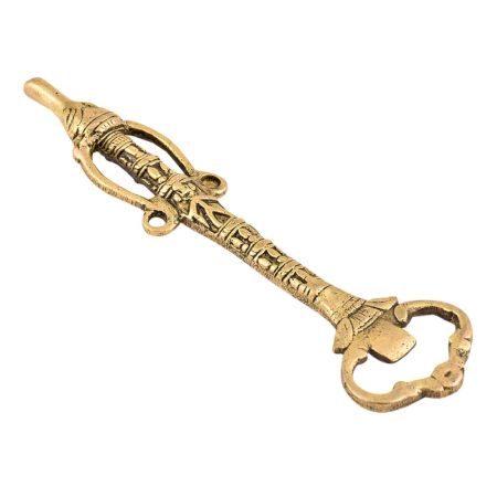 Brass Bottle Openers Depicting Mayan Civilization Bull Face