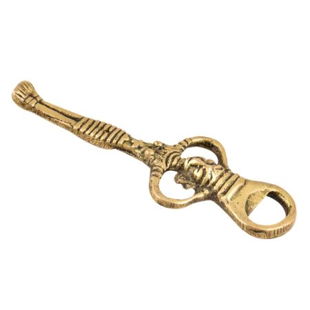 Brass Tribal Lady Bottle Opener