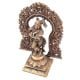 Standing Krishna Statue With Floral Prabhavali