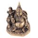 Brass Lord of Wealth Kuber Laxmi Statue