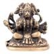 Hand Crafted Panchmukhi Standing Brass Hanuman Statue