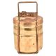 Old Brass Traditional Style Indian Tiffin Box/Lunch