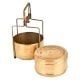 Full Brass Two Tiered Tiffin BoxÂ Kitchen Collection