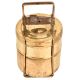 Solid Brass Two Tiered Tiffin BoxÂ Kitchen Collection