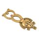 Brass Bottle Opener With African Man God Face
