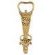 Brass Bottle Opener Brass Tribal Bull Head And Floral Design