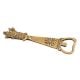 Flower Top Brass Bottle Opener