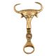 Ox Face Brass Bottle Opener