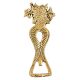 Floral Brass Bottle Opener Handmade Tribal Design