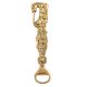 Brass Bottle Opener With Dog And Elephant Head