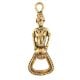 Brass Tribal Man Bottle Opener