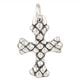 92.5 Holy Cross Sterling  Silver Pendant Fancy Handmade Pendant