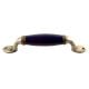 Navy Blue Small Ceramic Antique Door Handles
