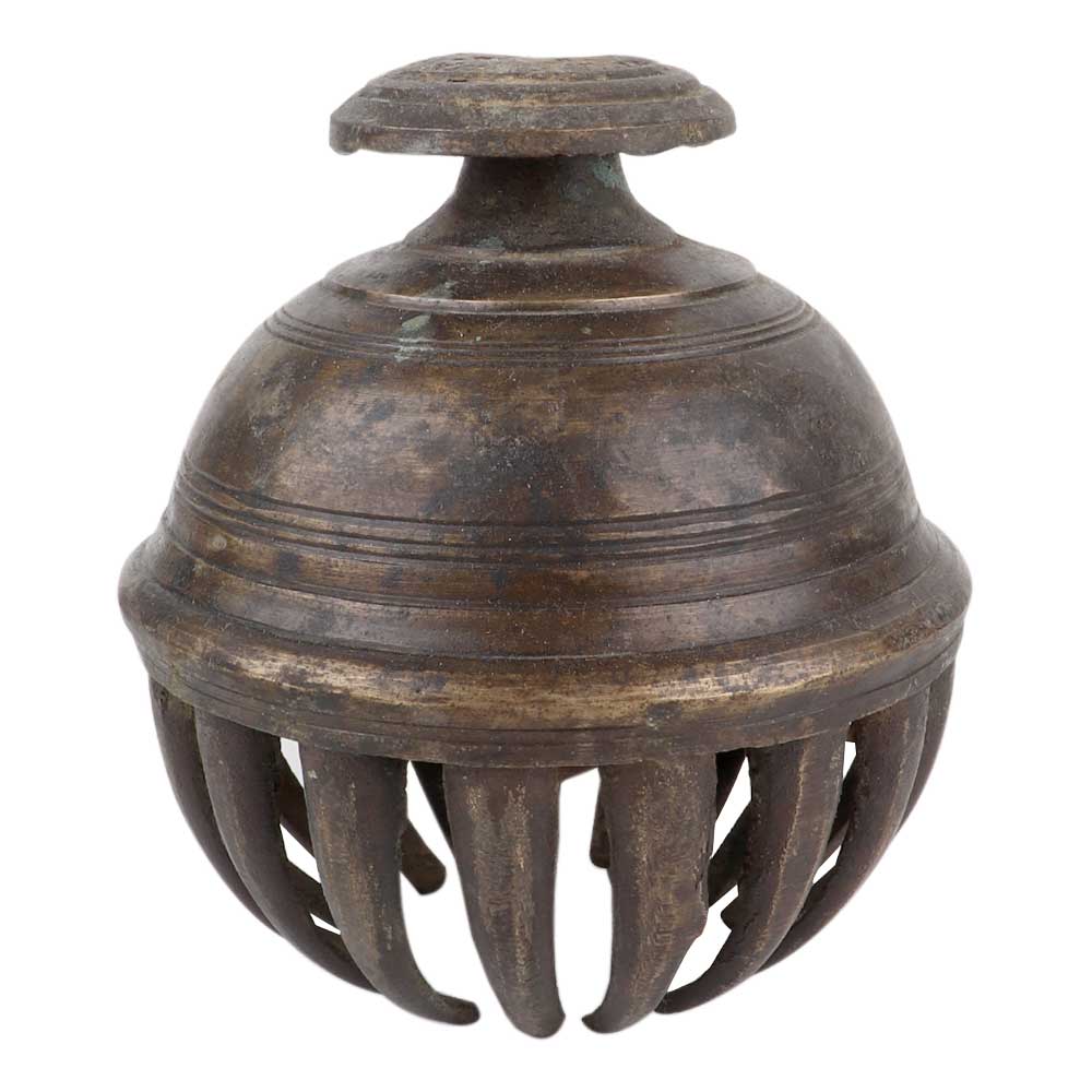 Solid Brass Elephant Bell From India