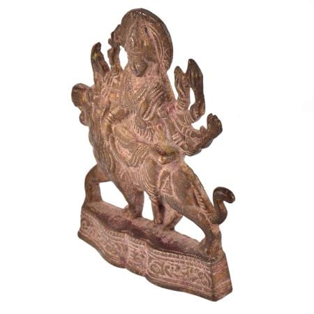Brass Durga Statue Handcrafted Matatrani Statue