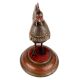 Brass Rooster Statue Handmade Chicken Figurine