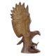 Brass Eagle Spread Wings Statue
