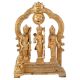 Brass Ramdurbar Statue With Ram, Sita,Laxman And Haumanji