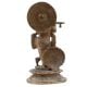 Brass Krishna Playing Flute Statue