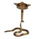 Hand Crafted Brass Cobra Snake Oil Lamp
