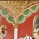 68 Inch Tanjore Painting Trimurti Brahma Vishnu Mahesh With Vahanas Consort Tridevi Sarasawat Durga And Laxmi