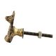 Fox Brass Dresser Knob