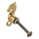Sea Horse Brass Dresser Knob