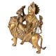 Brass Durga Ma Statue Ambe Ma Shera Wali Idol