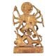 Brass Durga Statue Goddess Durga Slaying Demon Mahishasura
