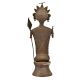Brass Tribal Warrior Figurine Home Decor Statue