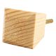 Natural Square Wooden Cabinet knobs