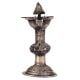 Handcrafted Brass Oil Lamp Deepak With StandÂ With Two Peacock Figurines