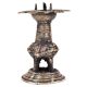 Handcrafted Brass Oil Lamp Dhokra Peacock Oil Lamp