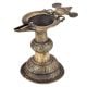 Brass Oil Lamp Rare Collectable Worship Lamp With Stand
