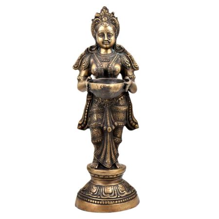 Paavai Vilakku.Brass Oil Lamp South Indian lamp