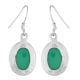 92.5 Sterling Silver Earrings Onyx Round Border Daily Wear Earrings for Girls