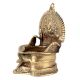 Laxmi Brass Oil Lamp South Indian Worship Lamp