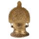 Brass Ornate Gajalaxmi Oil Lamp Diya Oil Lamp Deep
