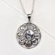 92.5 Sterling Silver Good Luck Pendant Feng Shui Amulet Charm