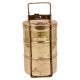 Brass Tiffin Box With Three Compartments