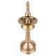 Brass Oil Lamp South Indian Nilavilakku Lamp With Stand